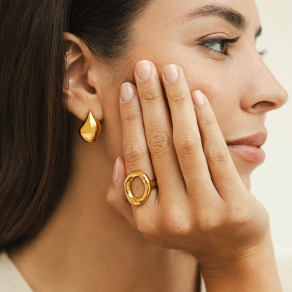 Bague en or fondu Vina
